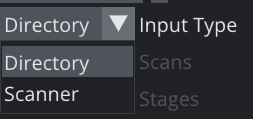 Input Type Dropdown Menu