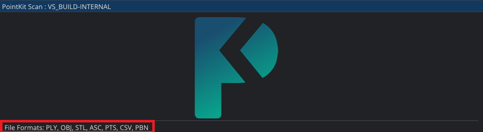 An image of PointKit: Scan's supported file types