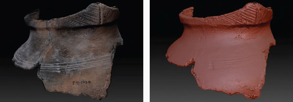 3d scanning applications of artifacts