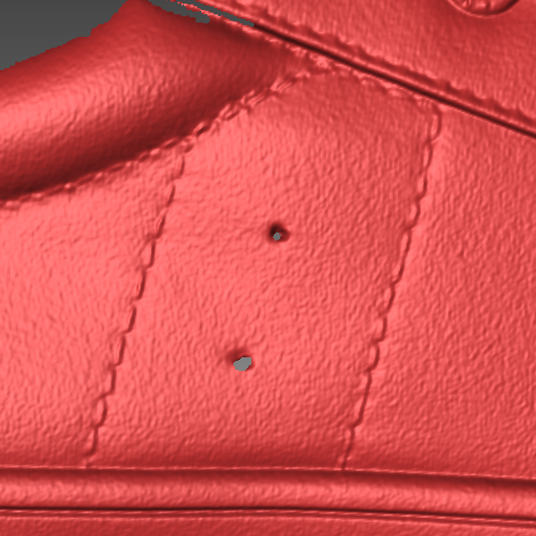 Polyga S1 S1 Wide Comparison sneaker 3D scan